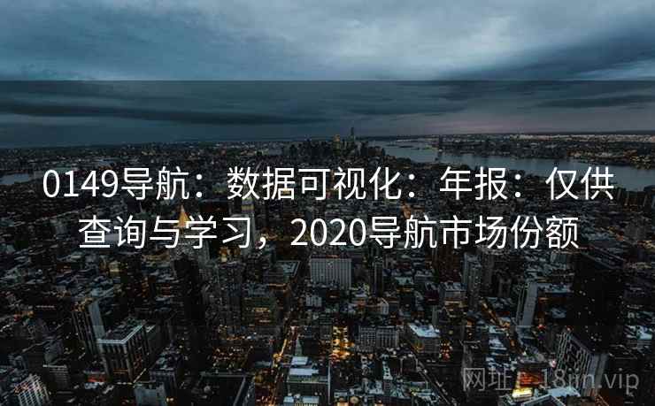 0149导航：数据可视化：年报：仅供查询与学习，2020导航市场份额